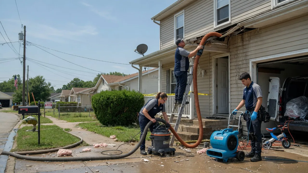 Water Damage Restoration in North Carrollton, MS near me
